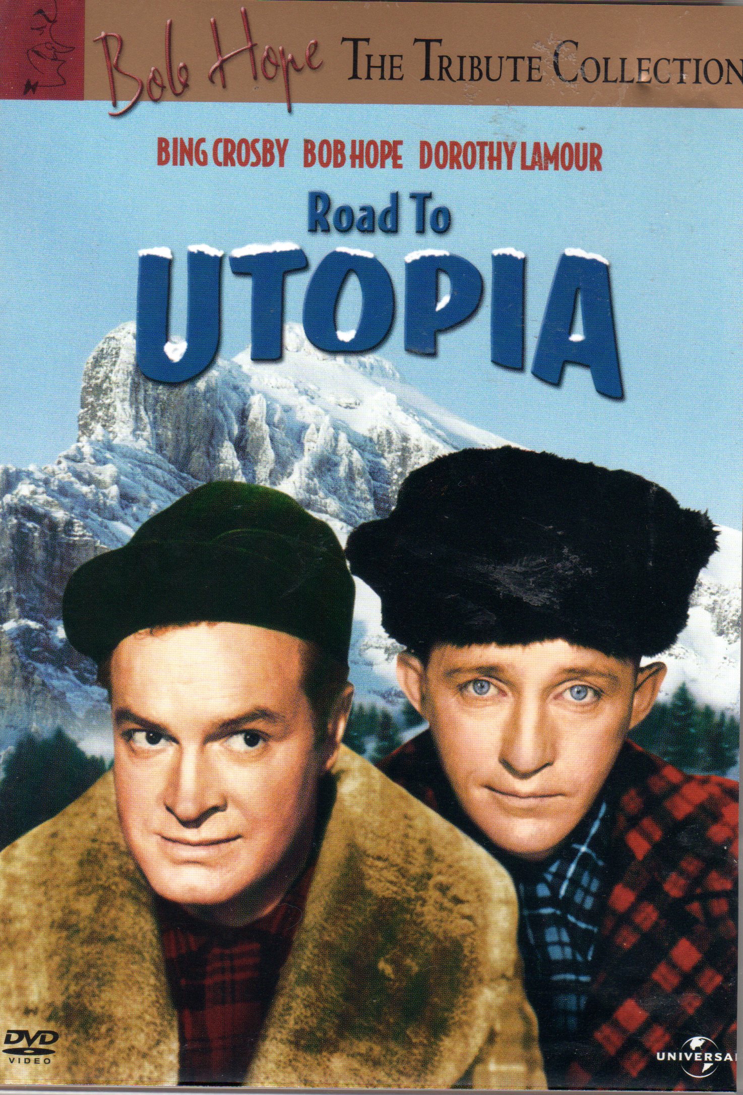 Road to Utopia Bing Crosby vintage movie poster print 